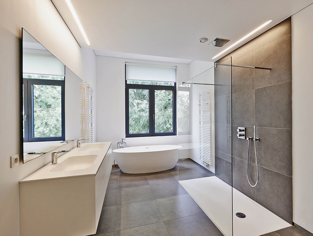 Rénovation salle de bains Lyon (69) | BATIART CRÉATION